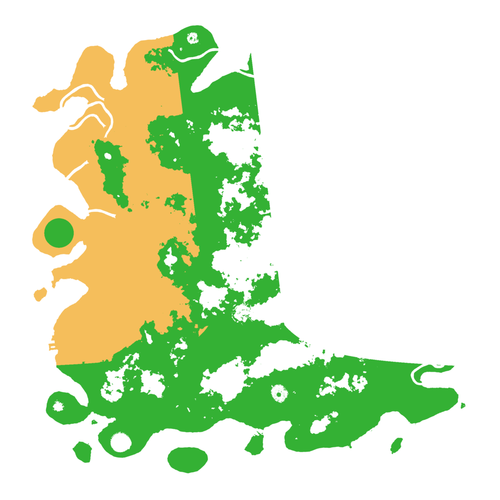 Biome Rust Map: Procedural Map, Size: 4500, Seed: 1993792353