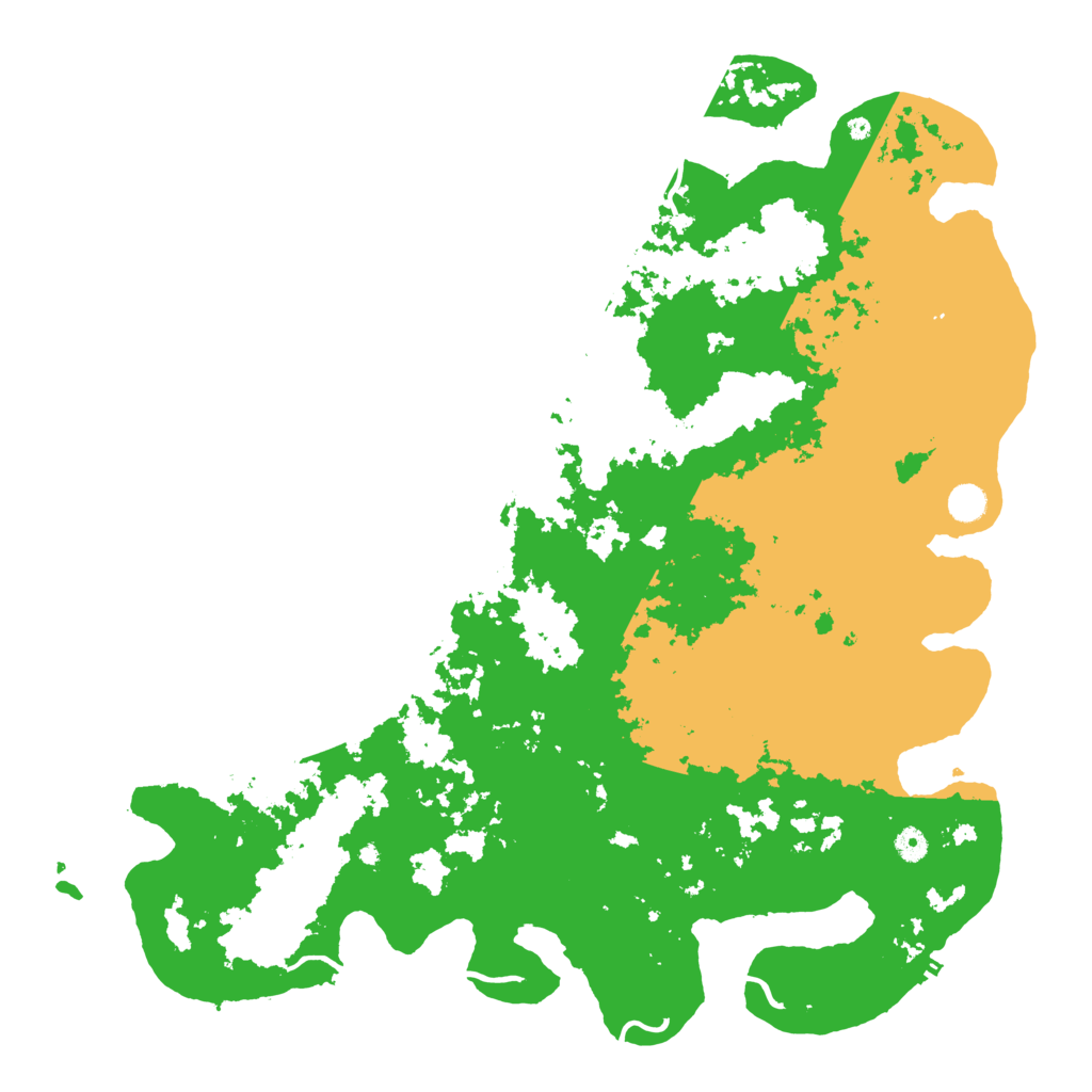 Biome Rust Map: Procedural Map, Size: 5000, Seed: 678103437
