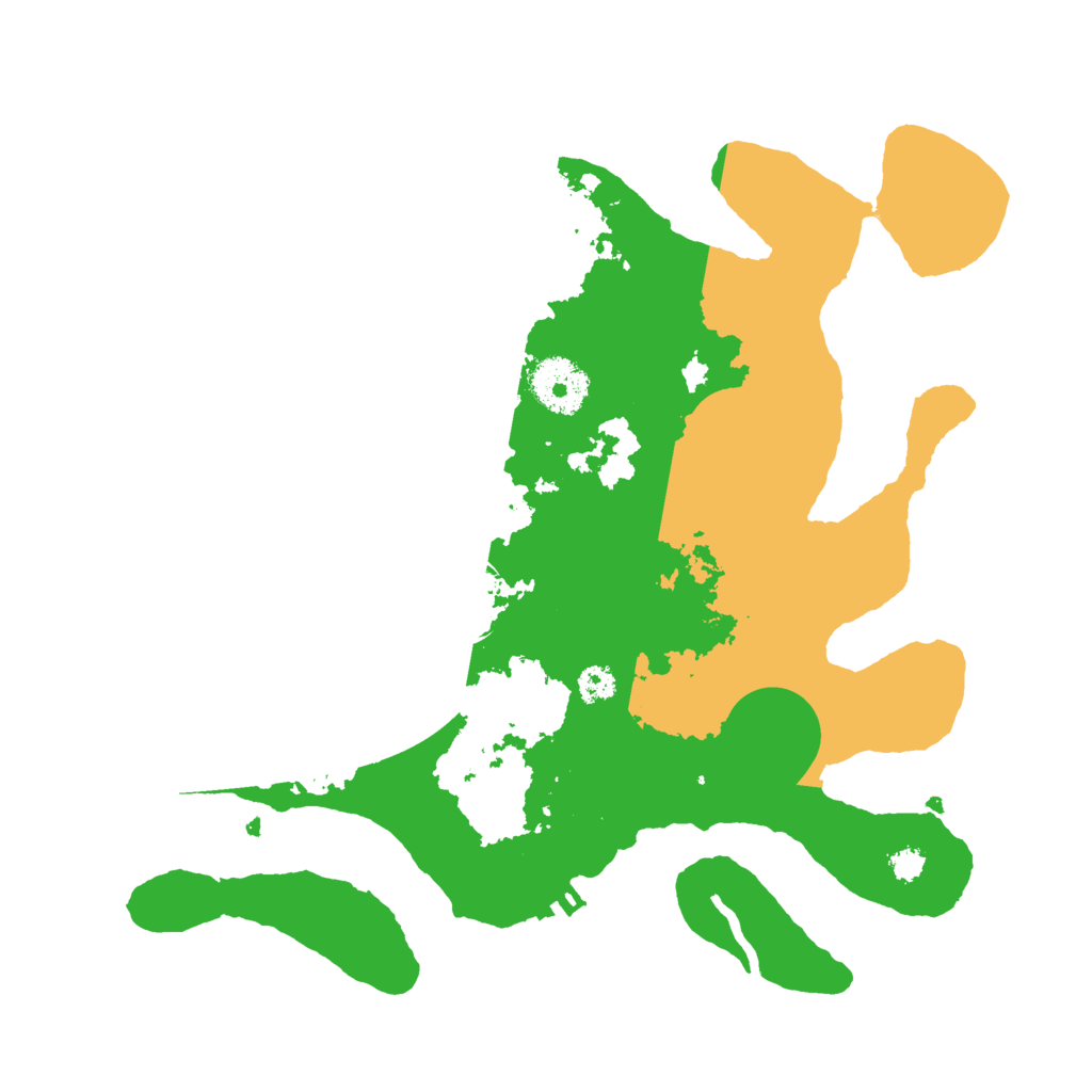 Biome Rust Map: Procedural Map, Size: 3000, Seed: 6508342