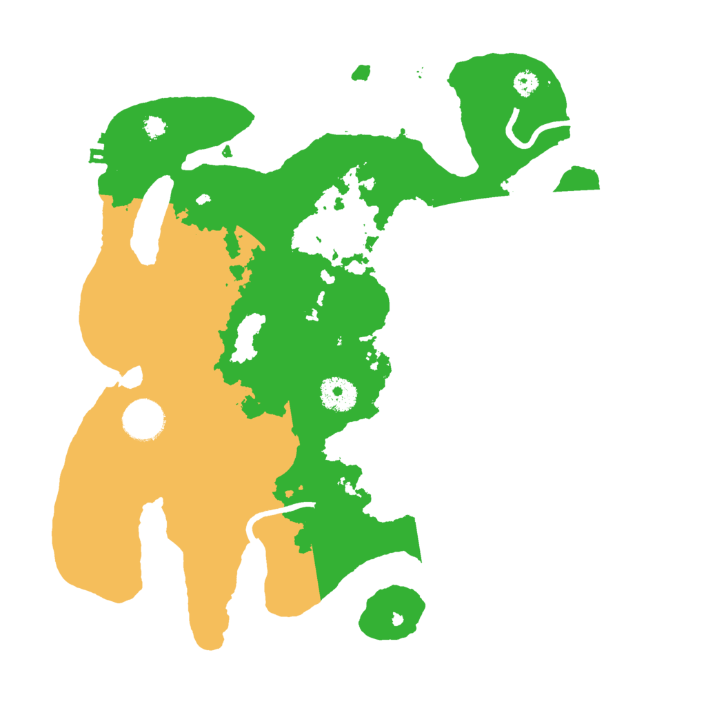 Biome Rust Map: Procedural Map, Size: 3000, Seed: 527983575