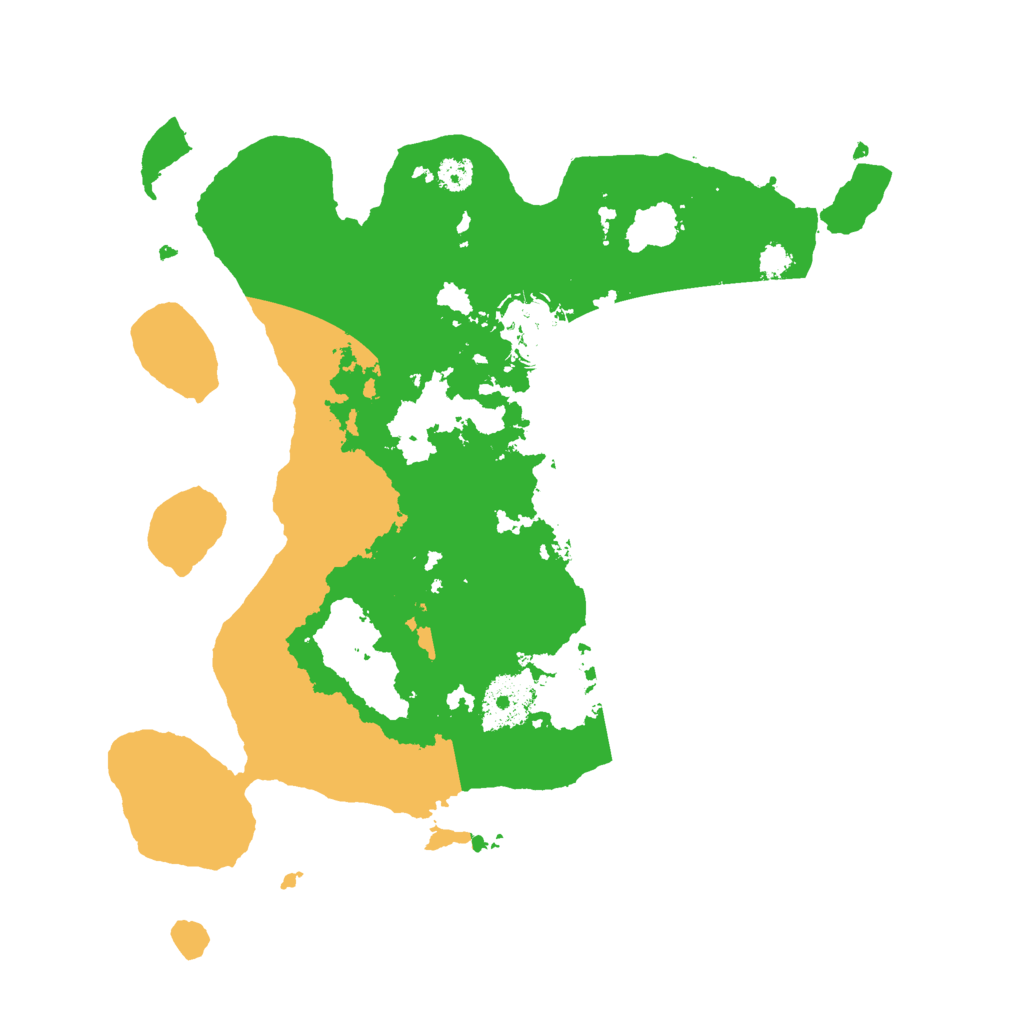 Biome Rust Map: Procedural Map, Size: 3000, Seed: 1529