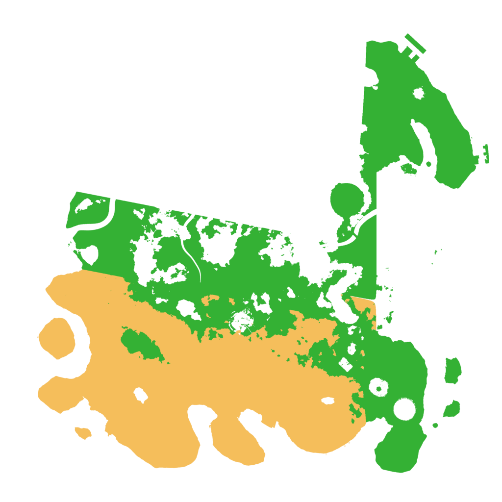 Biome Rust Map: Procedural Map, Size: 4000, Seed: 5129664