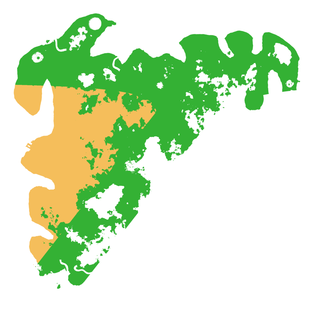 Biome Rust Map: Procedural Map, Size: 4500, Seed: 214793856