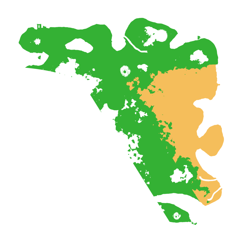 Biome Rust Map: Procedural Map, Size: 3500, Seed: 906