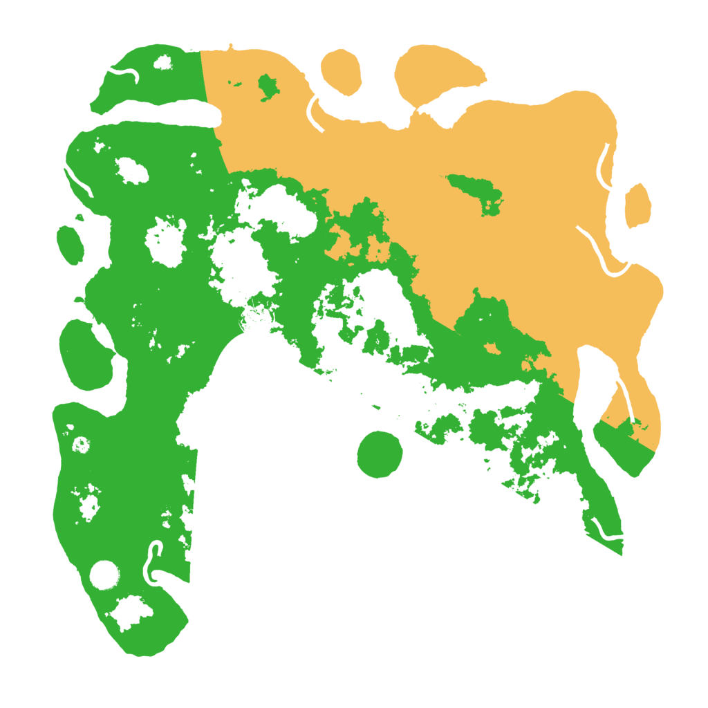 Biome Rust Map: Procedural Map, Size: 4250, Seed: 523682958