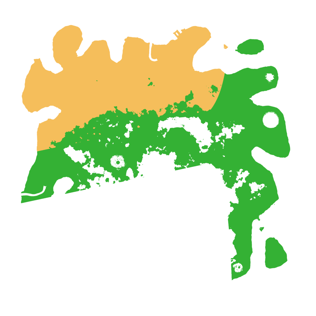 Biome Rust Map: Procedural Map, Size: 3500, Seed: 1721333872