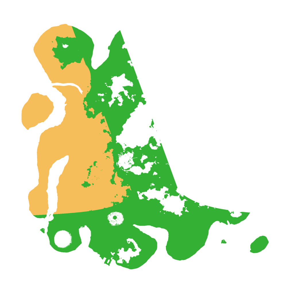 Biome Rust Map: Procedural Map, Size: 3000, Seed: 480342609