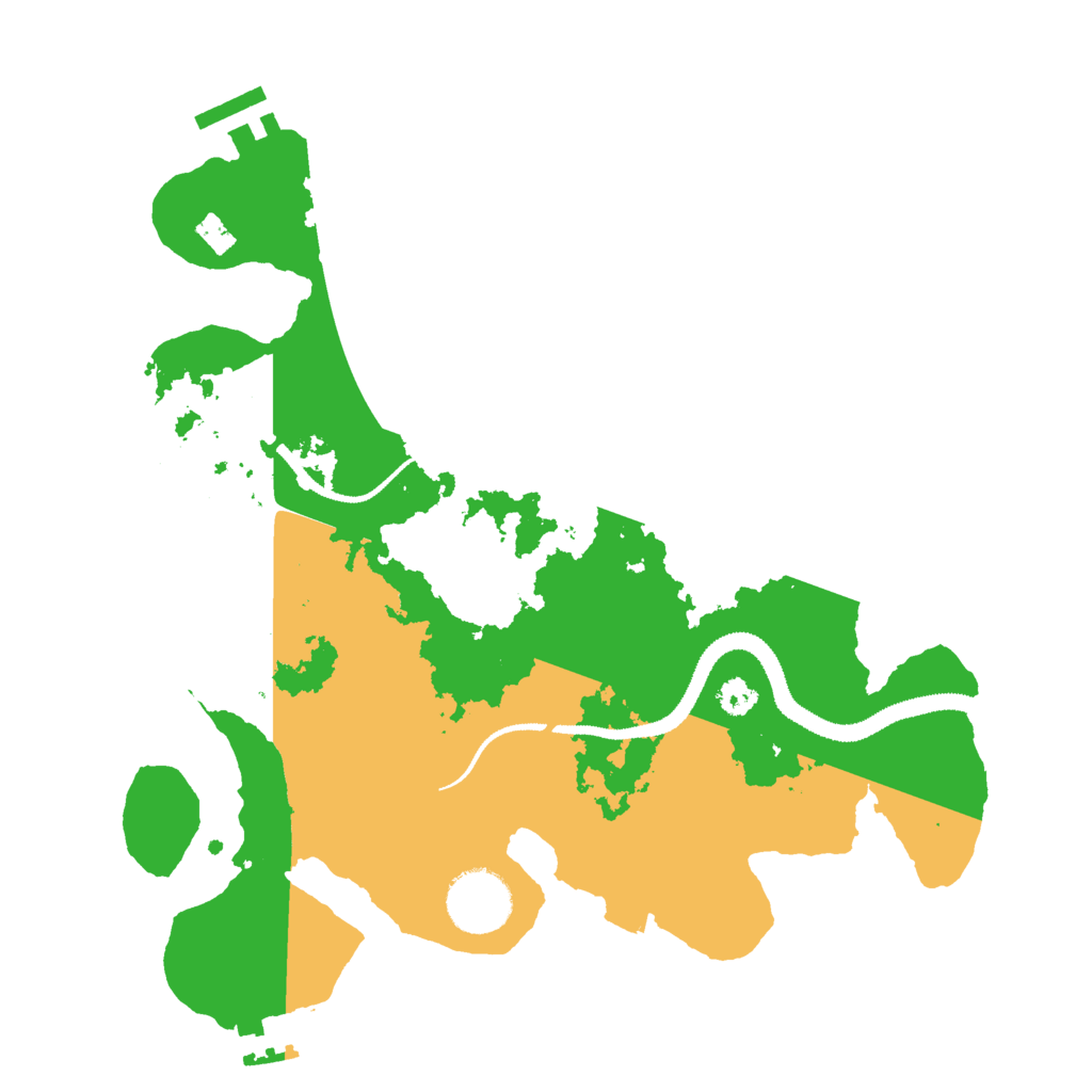 Biome Rust Map: Procedural Map, Size: 3000, Seed: 6563