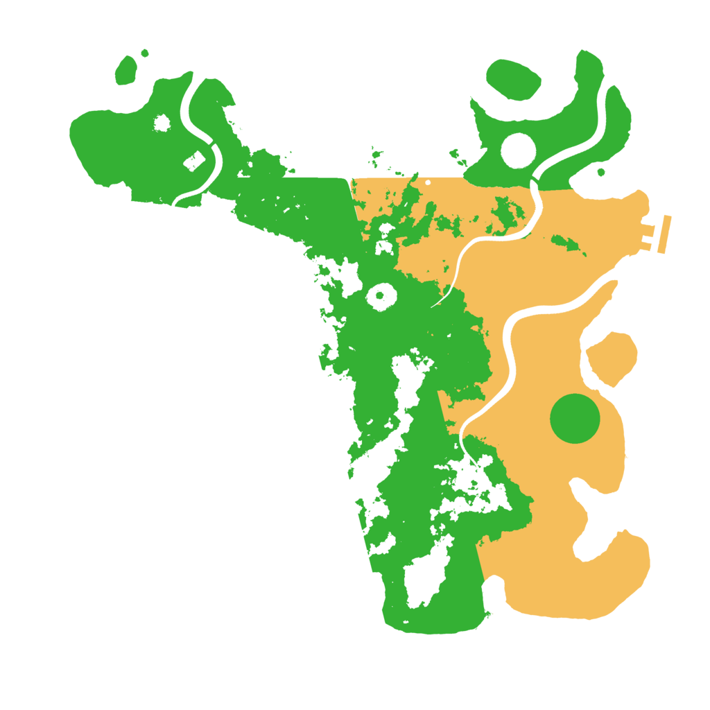 Biome Rust Map: Procedural Map, Size: 3750, Seed: 2129834450