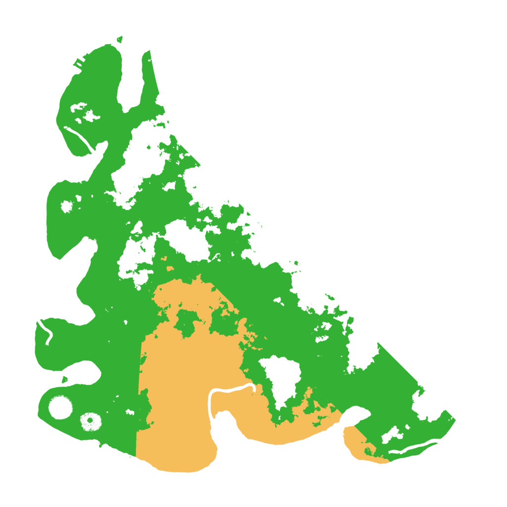 Biome Rust Map: Procedural Map, Size: 3800, Seed: 1700020020