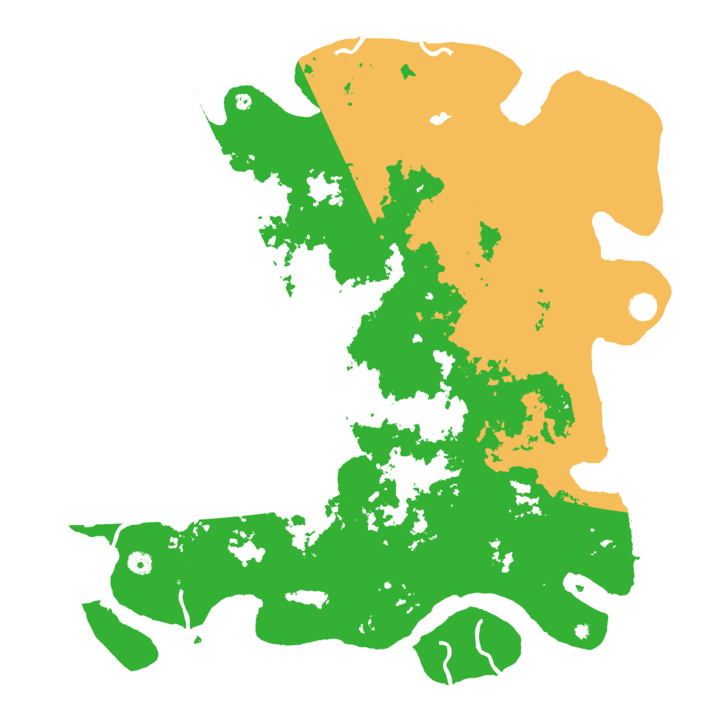 Biome Rust Map: Procedural Map, Size: 4500, Seed: 1332778956
