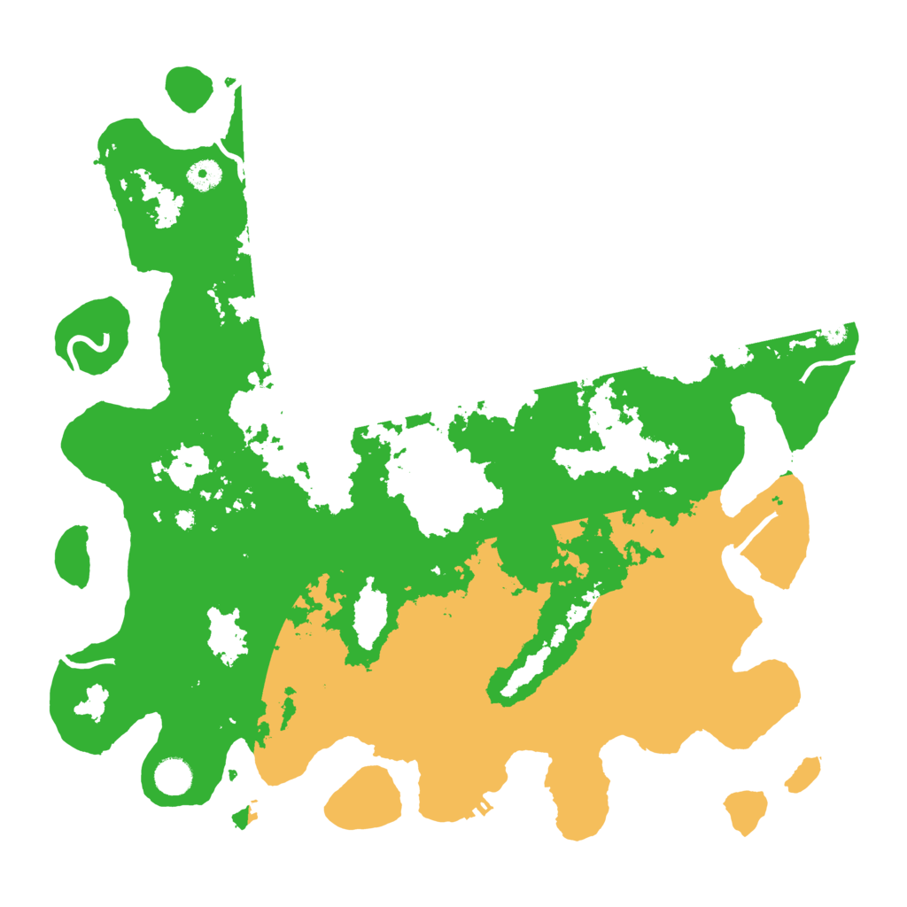 Biome Rust Map: Procedural Map, Size: 4250, Seed: 19115