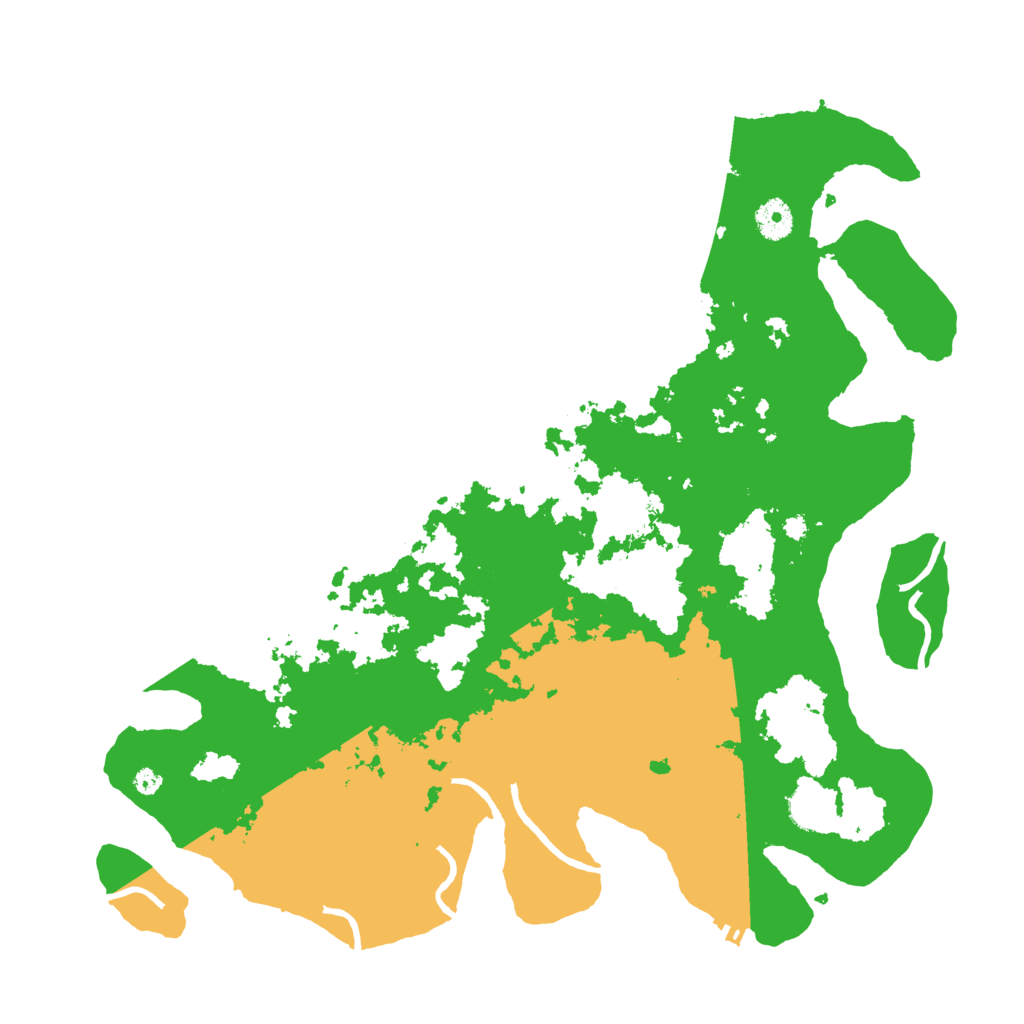Biome Rust Map: Procedural Map, Size: 4000, Seed: 597068812