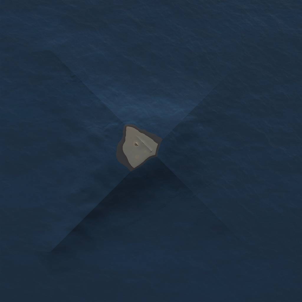 Rust Map: Procedural Map, Size: 1000, Seed: 673253854, 3 Monuments