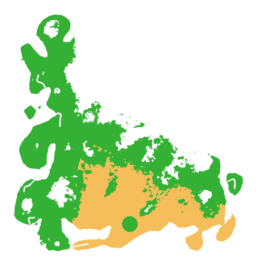 Biome Rust Map: Procedural Map, Size: 4500, Seed: 1551076548