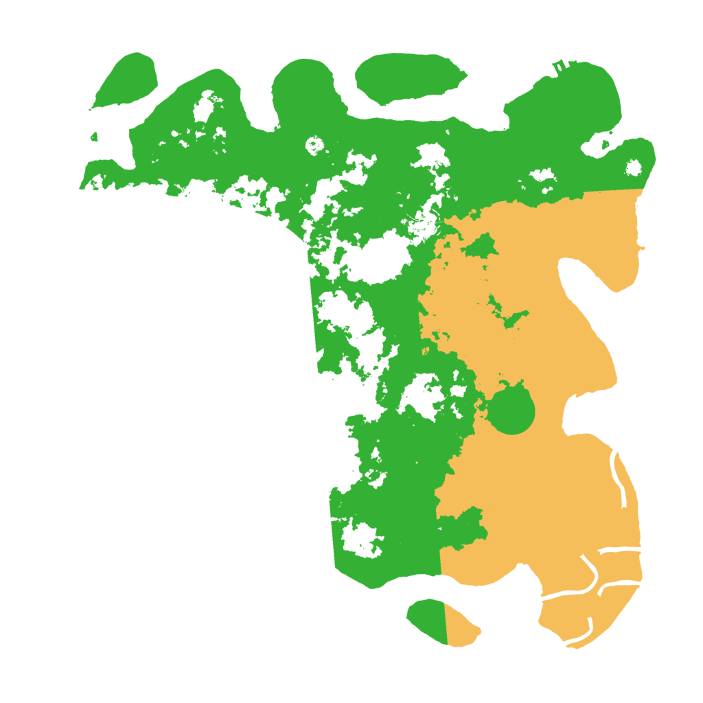 Biome Rust Map: Procedural Map, Size: 4000, Seed: 4007296