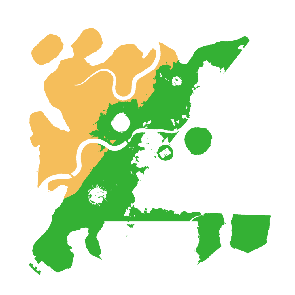 Biome Rust Map: Procedural Map, Size: 3000, Seed: 1565250087