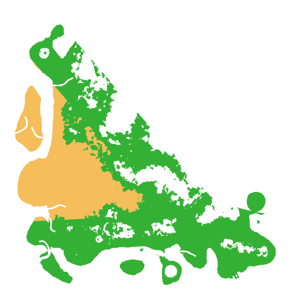 Biome Rust Map: Procedural Map, Size: 4300, Seed: 1105954147