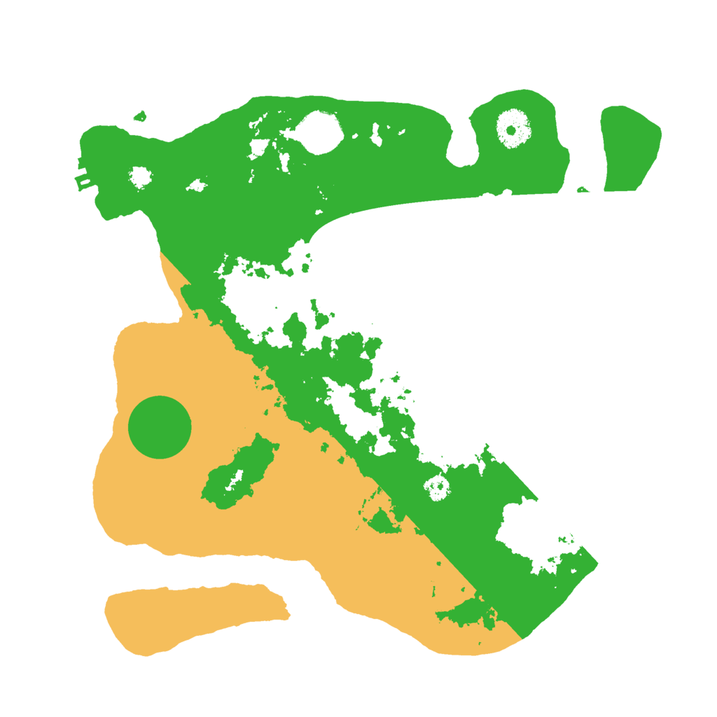 Biome Rust Map: Procedural Map, Size: 3000, Seed: 133244