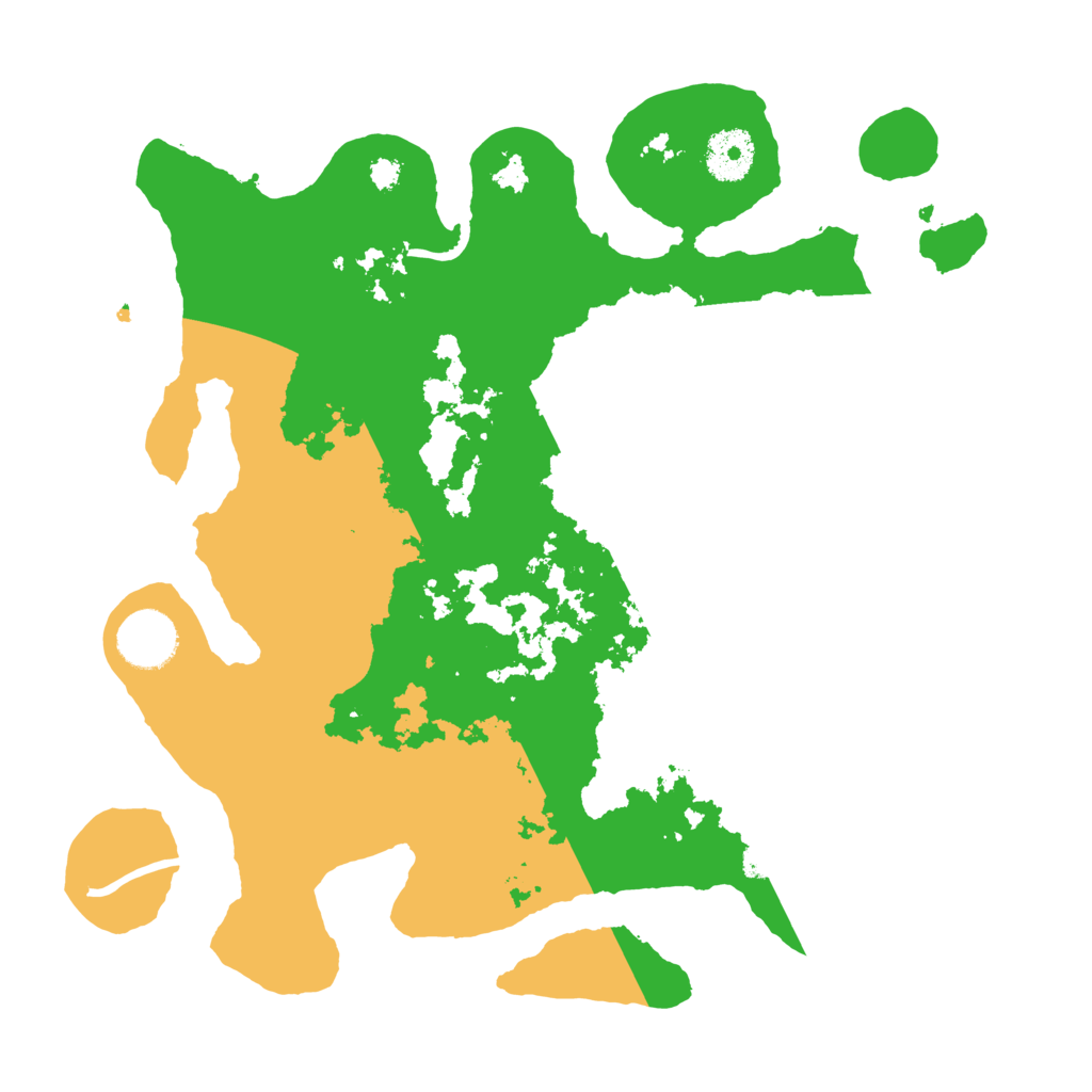 Biome Rust Map: Procedural Map, Size: 3250, Seed: 2109019