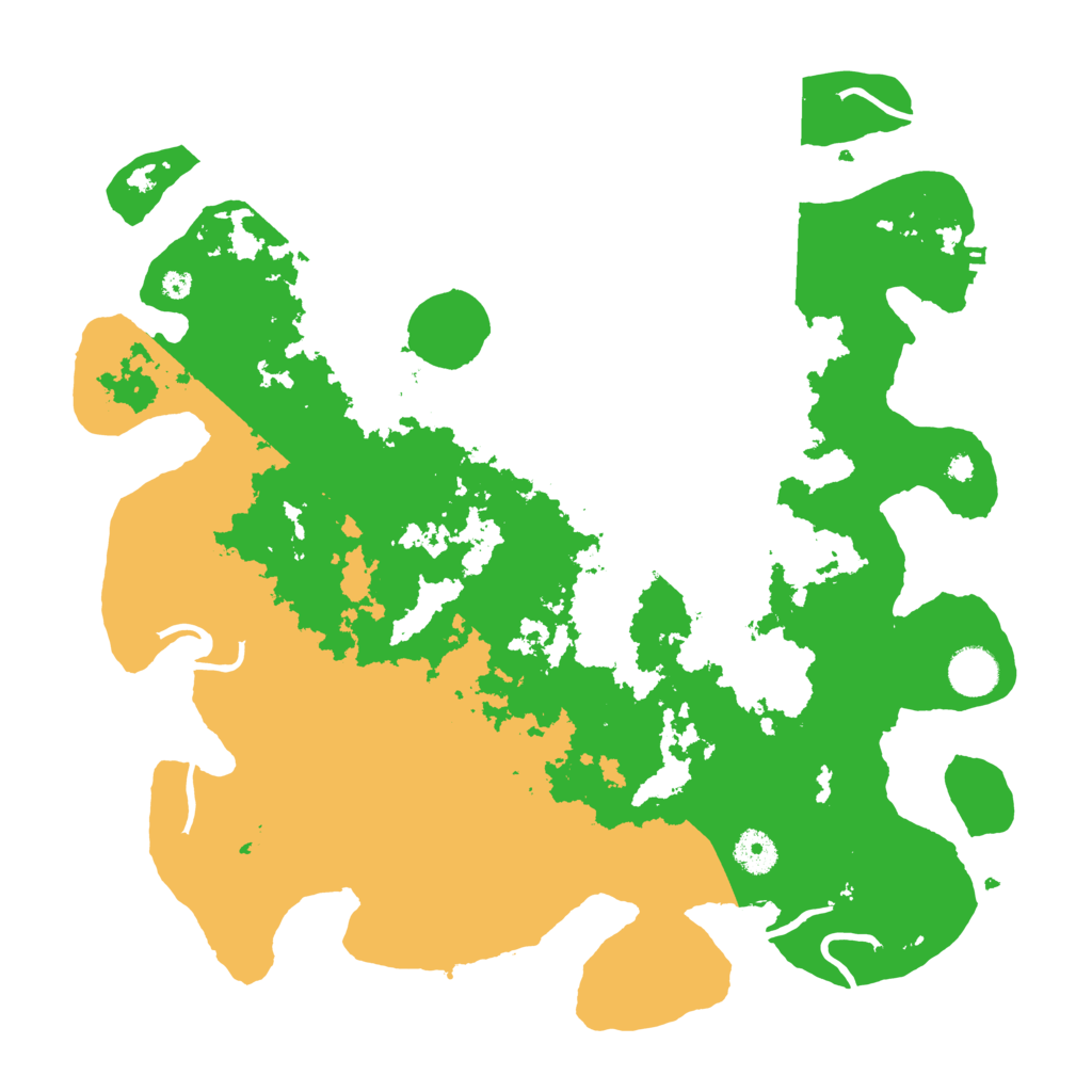 Biome Rust Map: Procedural Map, Size: 3850, Seed: 377434658