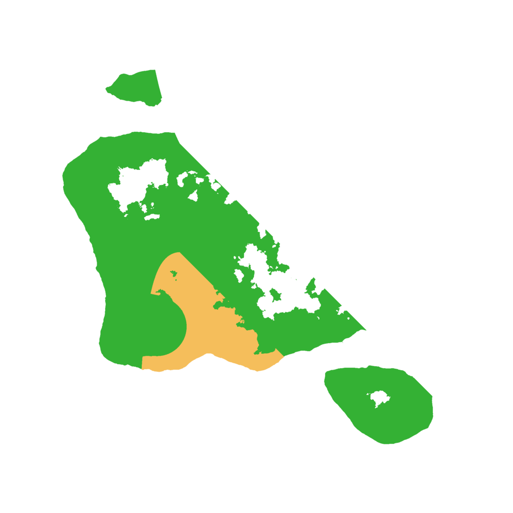 Biome Rust Map: Barren, Size: 2300, Seed: 35