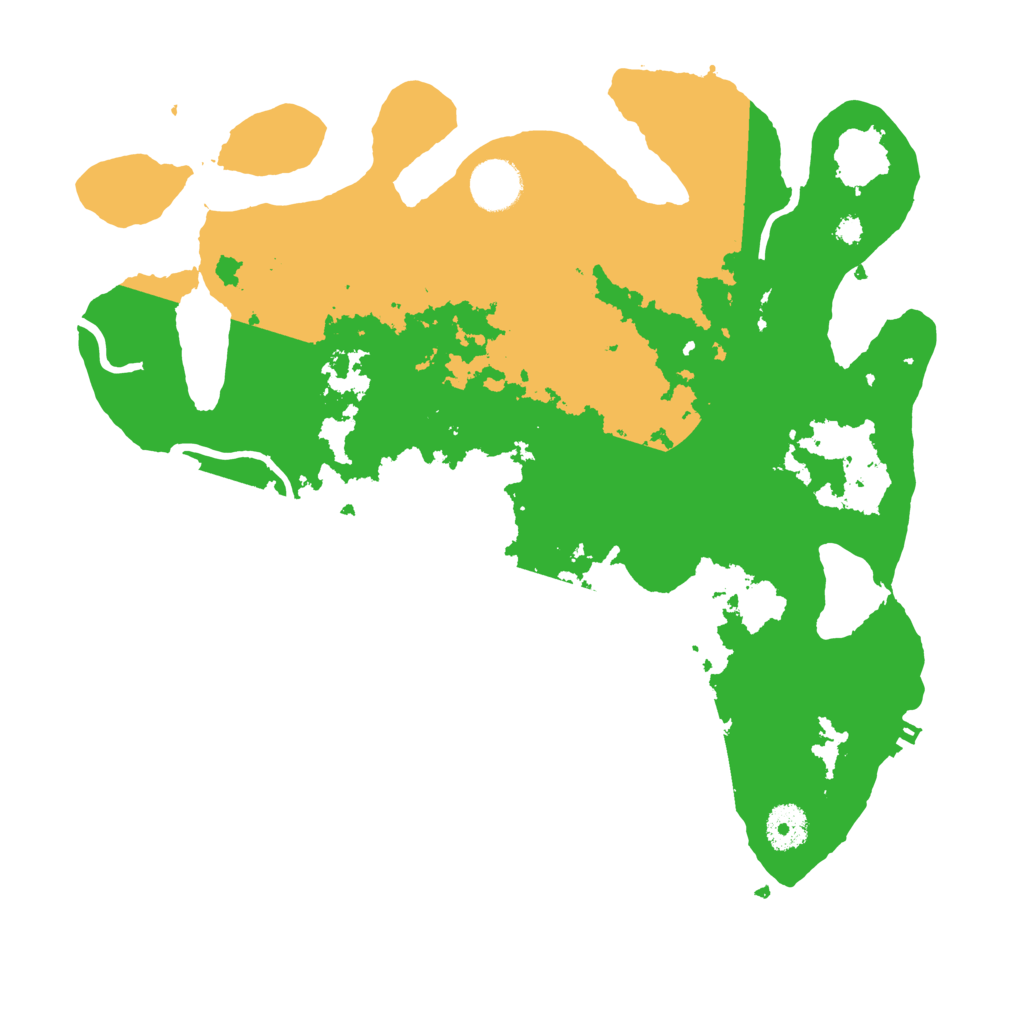 Biome Rust Map: Procedural Map, Size: 3500, Seed: 1763977899