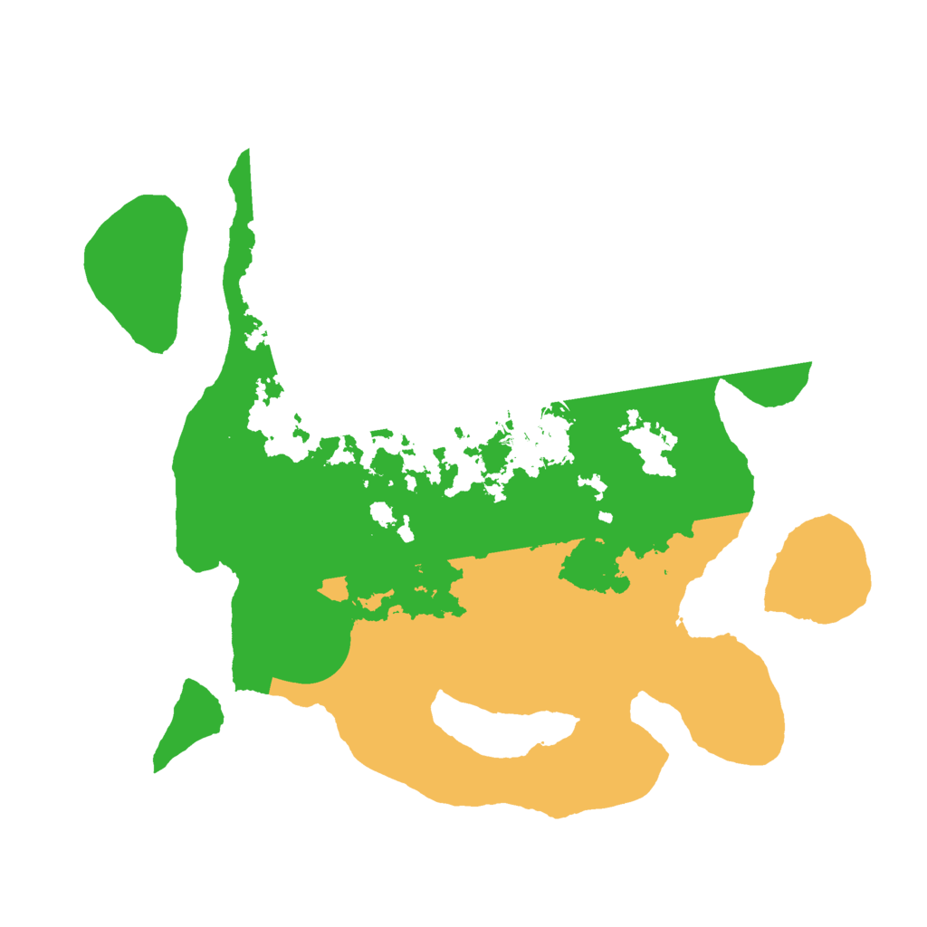 Biome Rust Map: Barren, Size: 2750, Seed: 601372