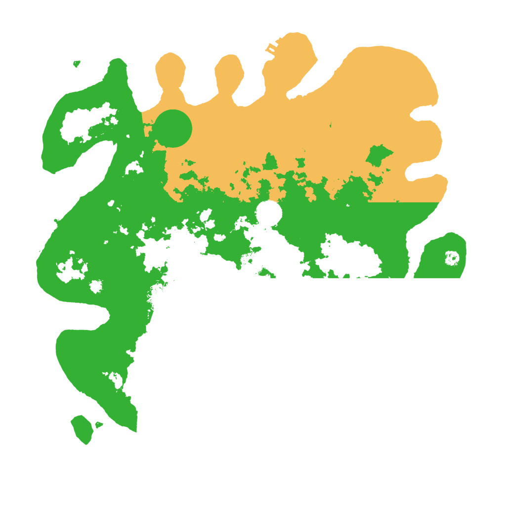 Biome Rust Map: Procedural Map, Size: 3500, Seed: 563479827