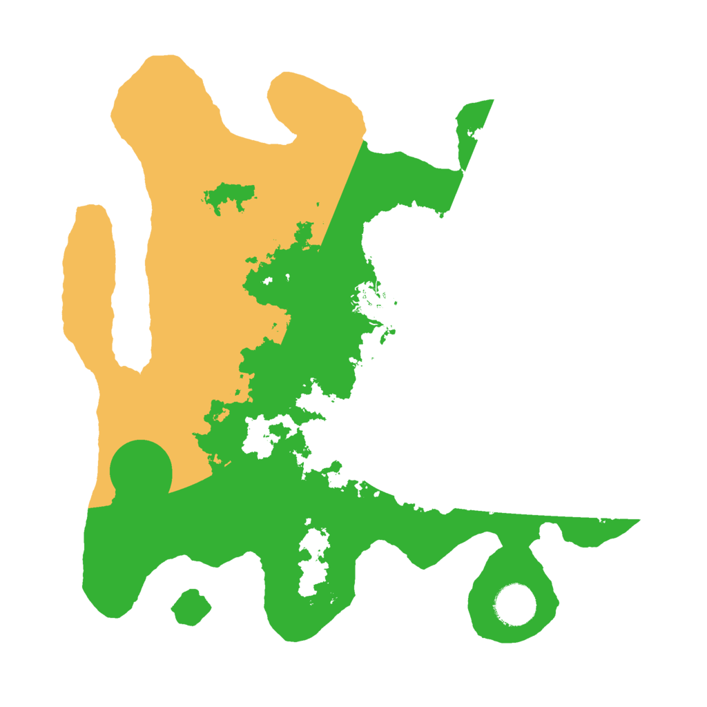 Biome Rust Map: Barren, Size: 3000, Seed: 1543893702