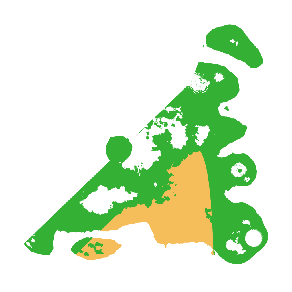 Biome Rust Map: Procedural Map, Size: 3000, Seed: 40030419