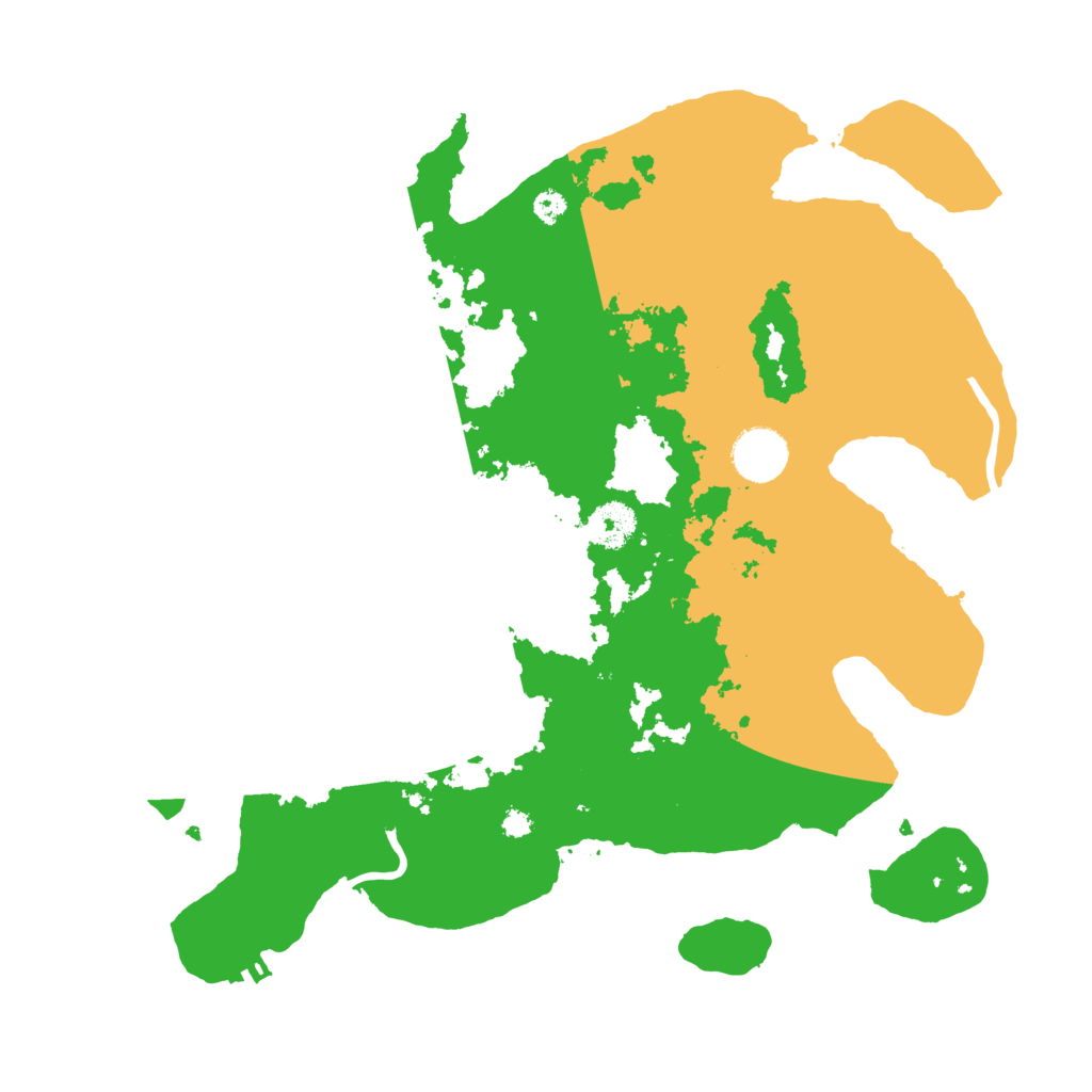 Biome Rust Map: Procedural Map, Size: 3500, Seed: 812782951