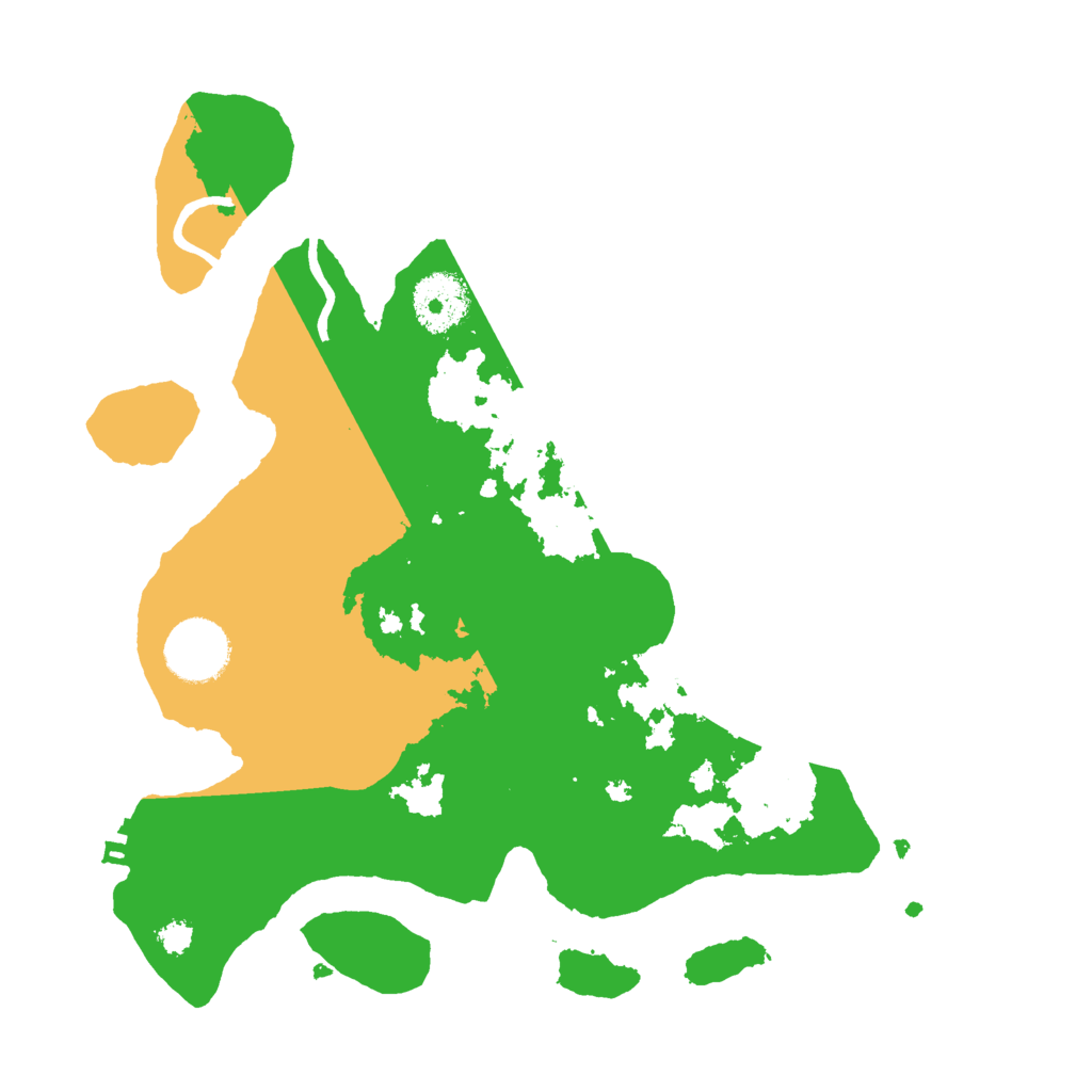 Biome Rust Map: Procedural Map, Size: 3000, Seed: 114015248