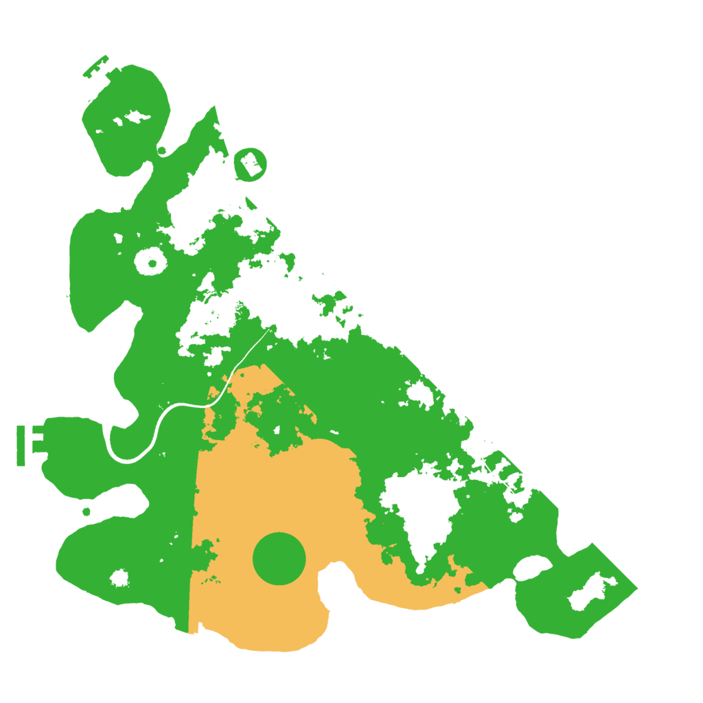 Biome Rust Map: Procedural Map, Size: 3500, Seed: 1700020020