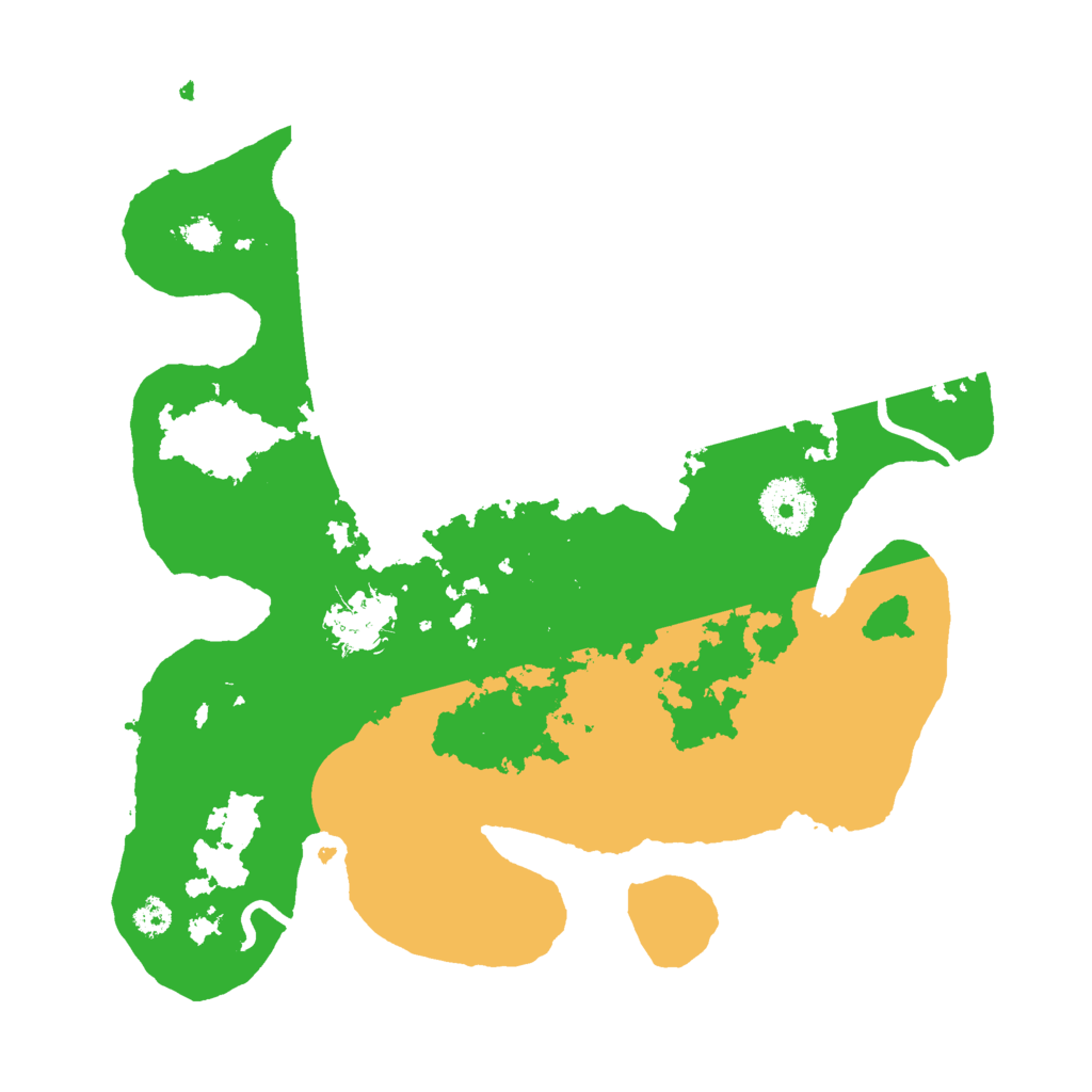 Biome Rust Map: Procedural Map, Size: 3000, Seed: 2447683