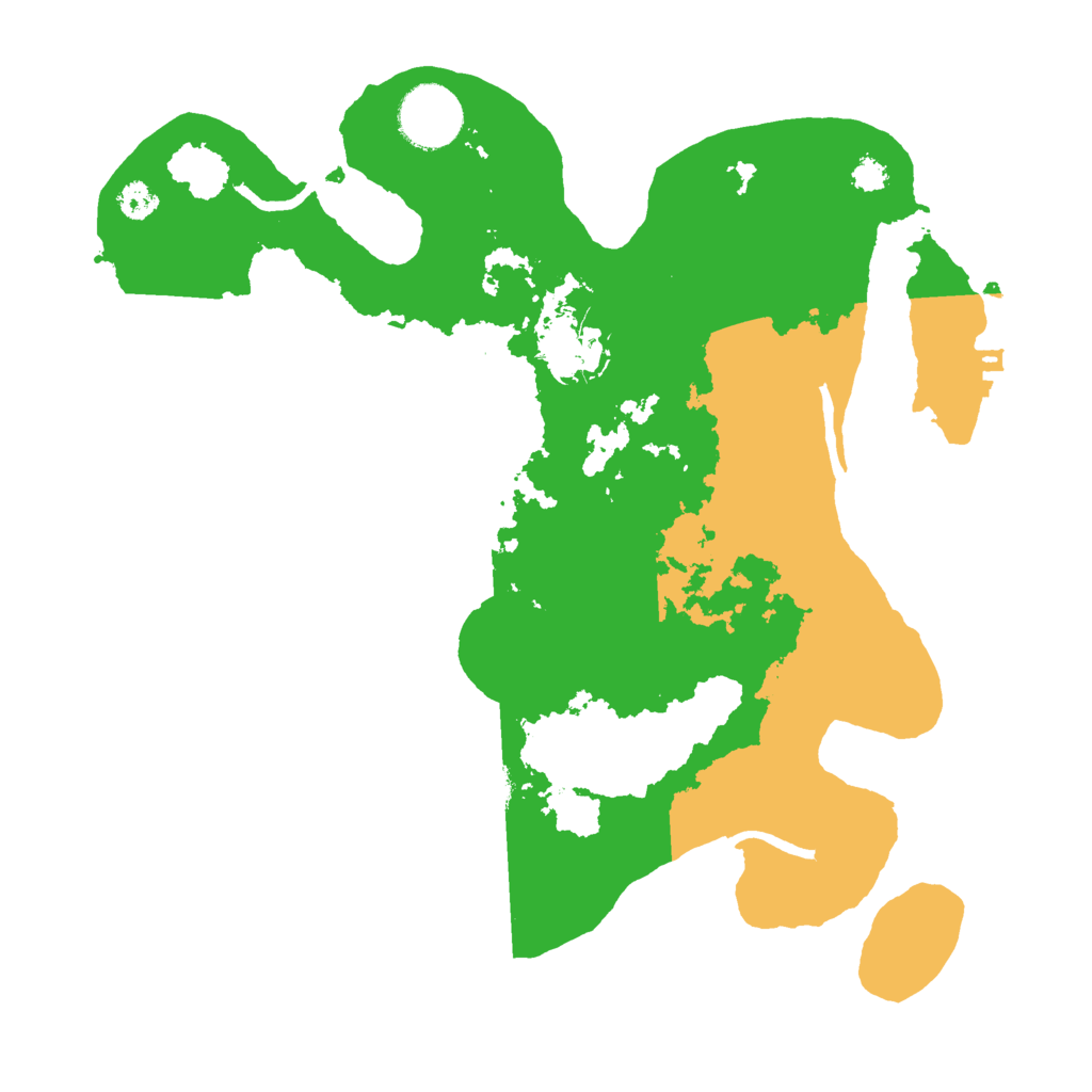 Biome Rust Map: Procedural Map, Size: 3000, Seed: 761499595