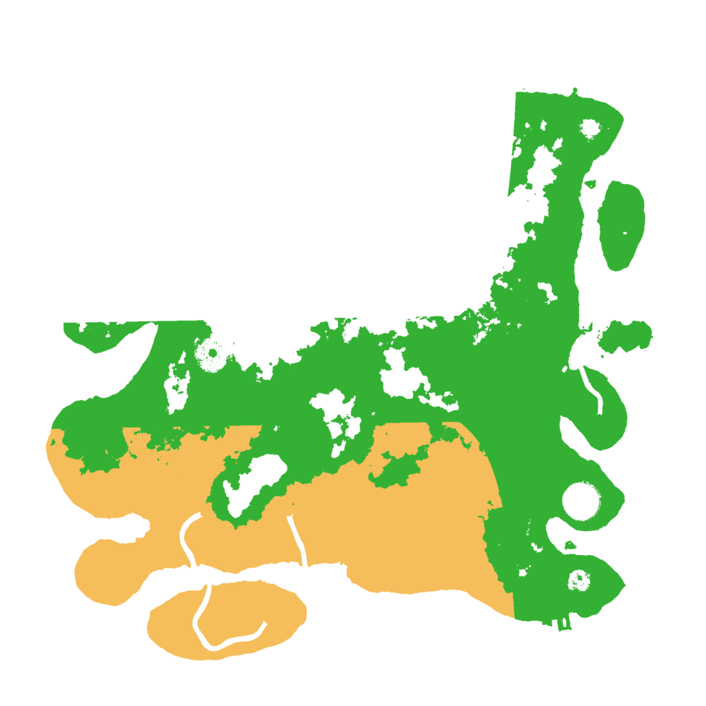 Biome Rust Map: Procedural Map, Size: 3300, Seed: 800904792