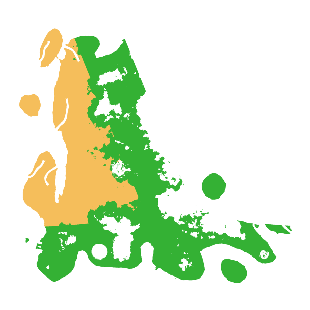 Biome Rust Map: Procedural Map, Size: 3500, Seed: 898875100