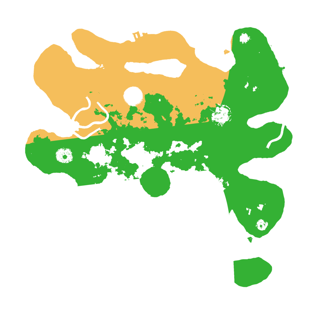 Biome Rust Map: Procedural Map, Size: 3000, Seed: 1685929635