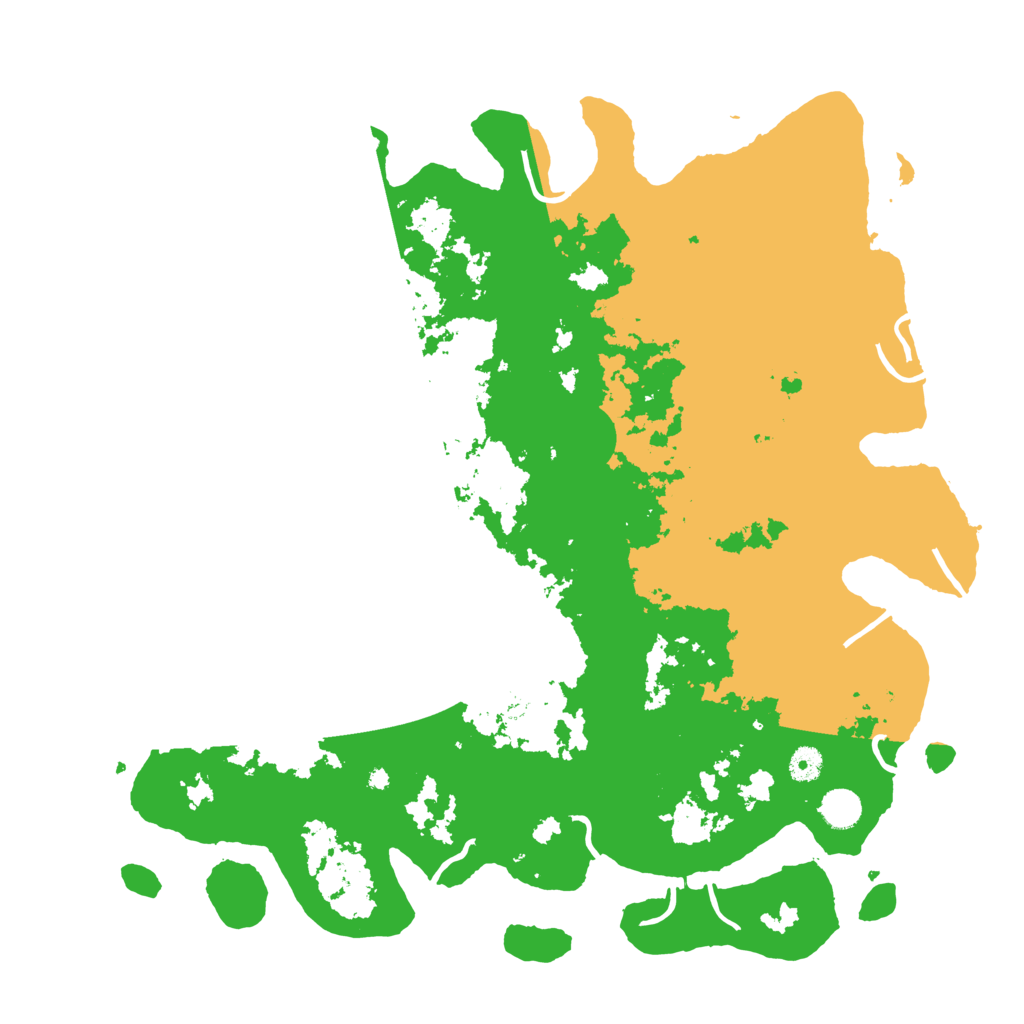 Biome Rust Map: Procedural Map, Size: 4500, Seed: 794104462