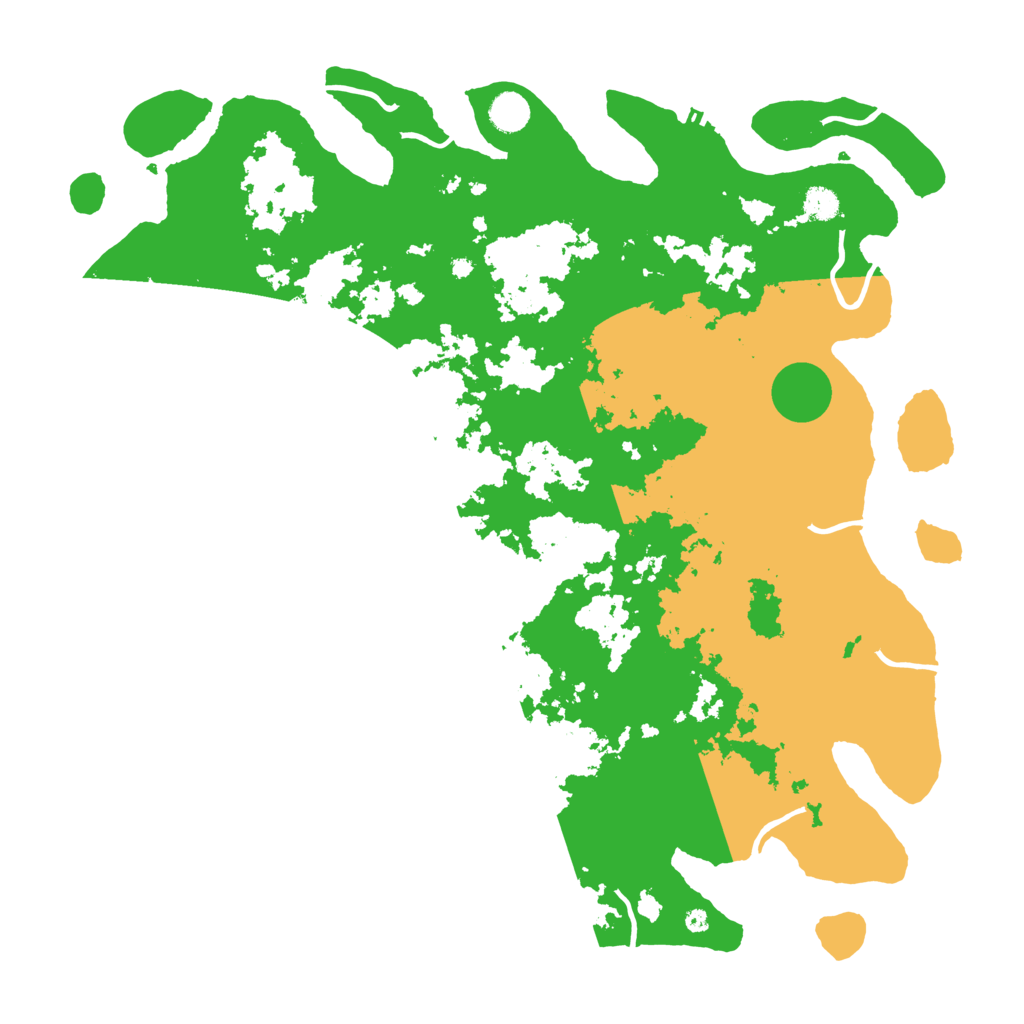 Biome Rust Map: Procedural Map, Size: 4500, Seed: 2064451601