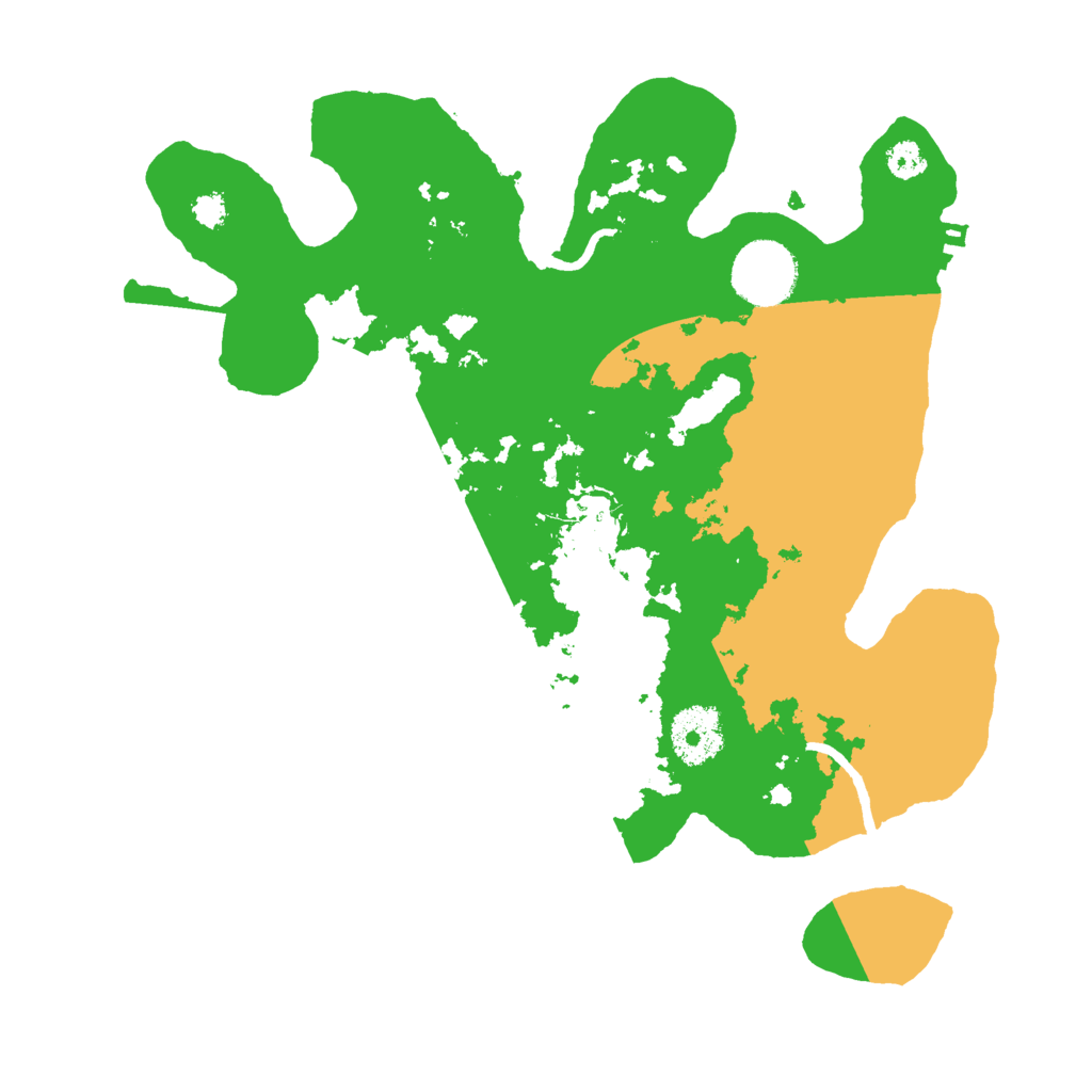Biome Rust Map: Procedural Map, Size: 3000, Seed: 859970292