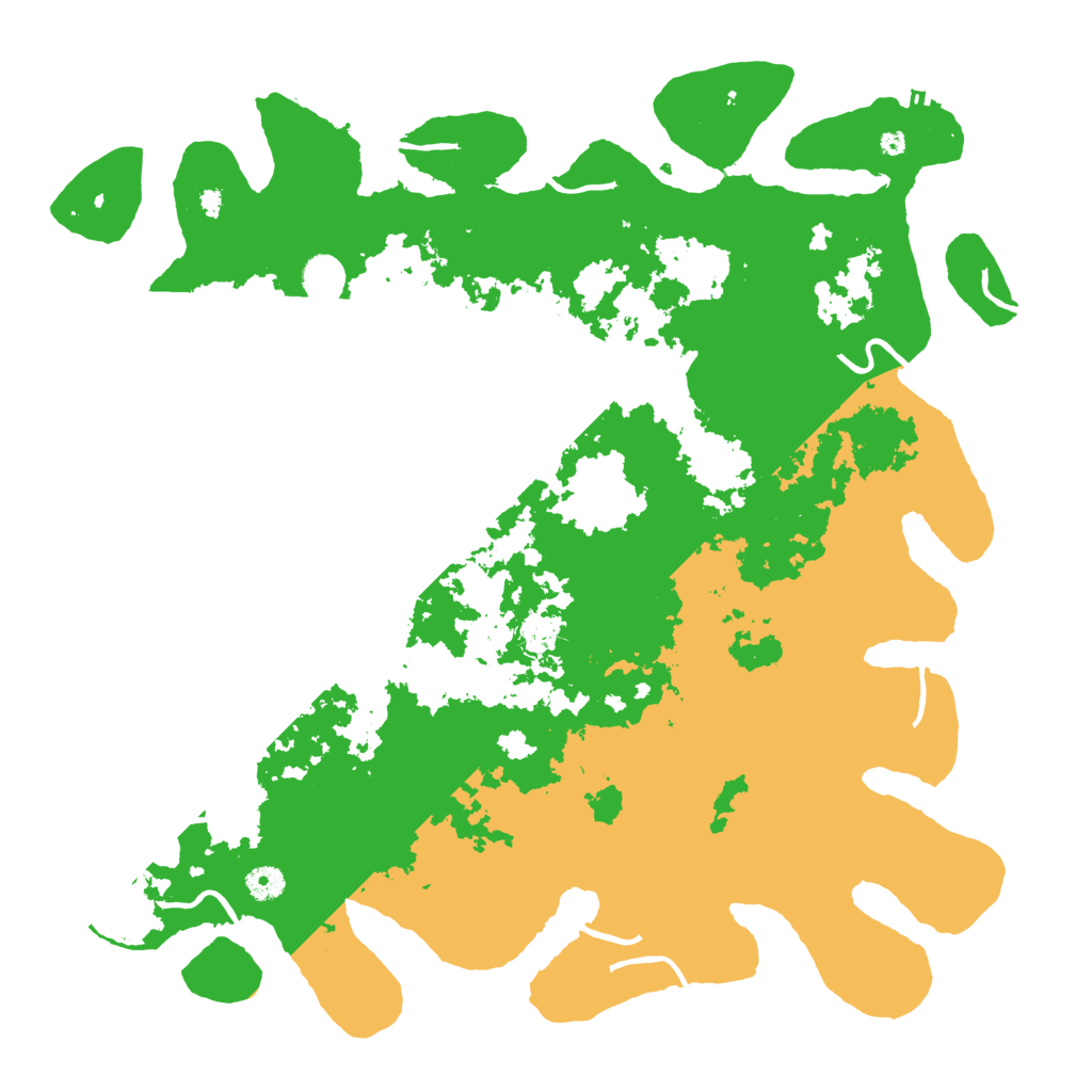 Biome Rust Map: Procedural Map, Size: 4500, Seed: 1820034695