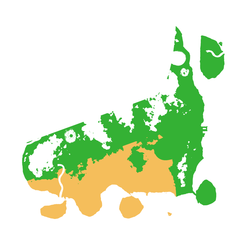 Biome Rust Map: Procedural Map, Size: 3000, Seed: 1526108953