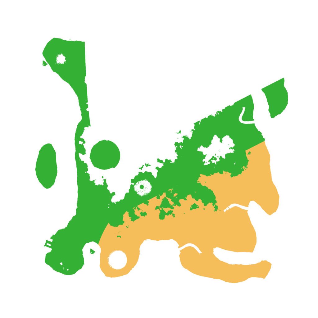 Biome Rust Map: Procedural Map, Size: 3000, Seed: 290986407