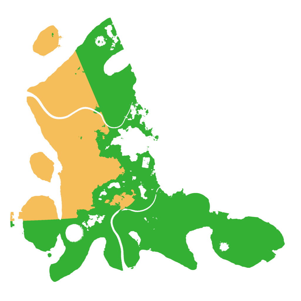 Biome Rust Map: Procedural Map, Size: 3000, Seed: 817320406