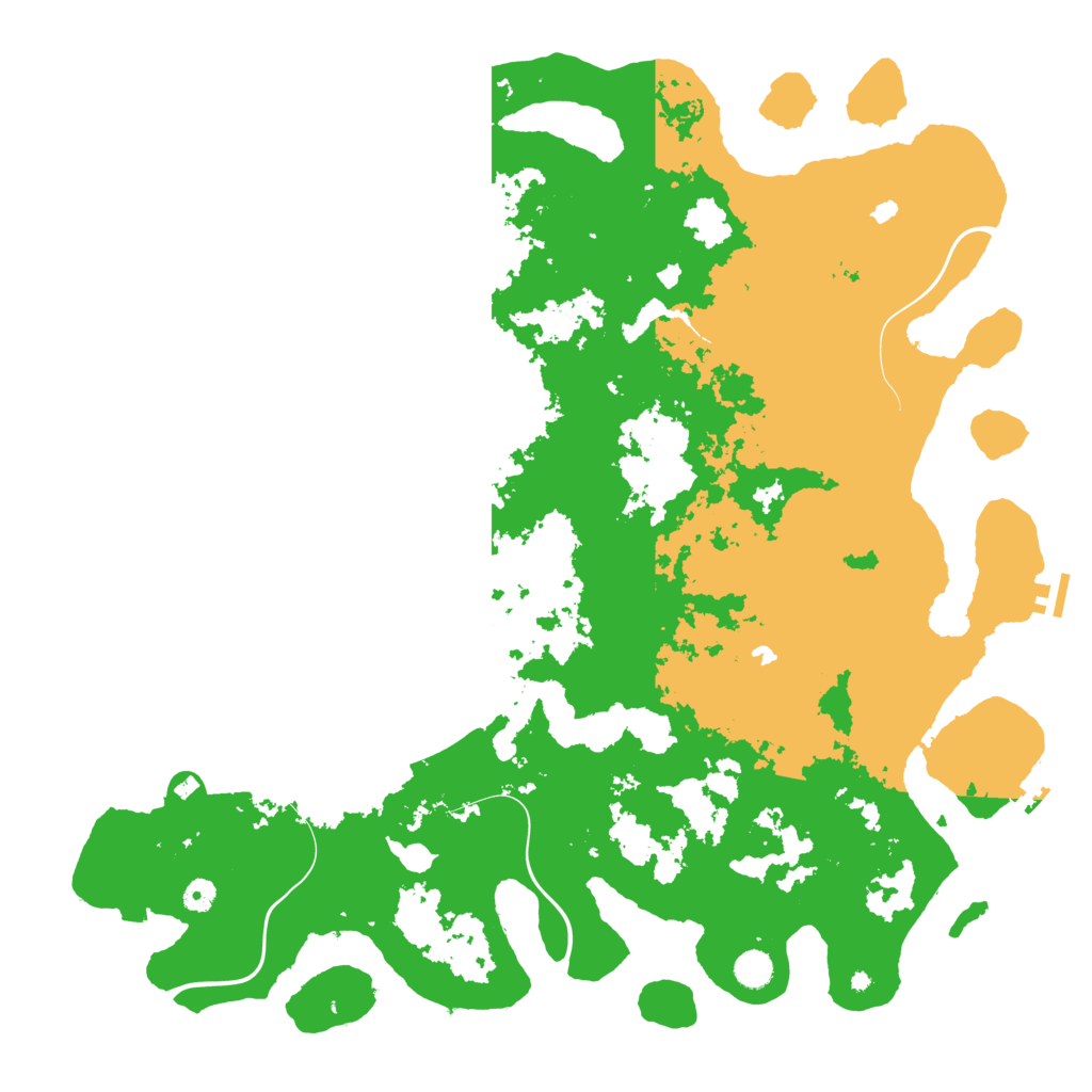 Biome Rust Map: Procedural Map, Size: 5000, Seed: 2692