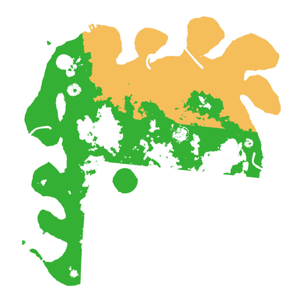 Biome Rust Map: Procedural Map, Size: 3500, Seed: 110147130