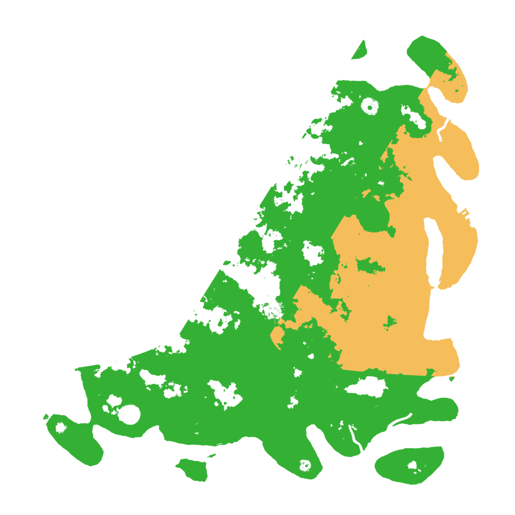 Biome Rust Map: Procedural Map, Size: 4500, Seed: 7846554