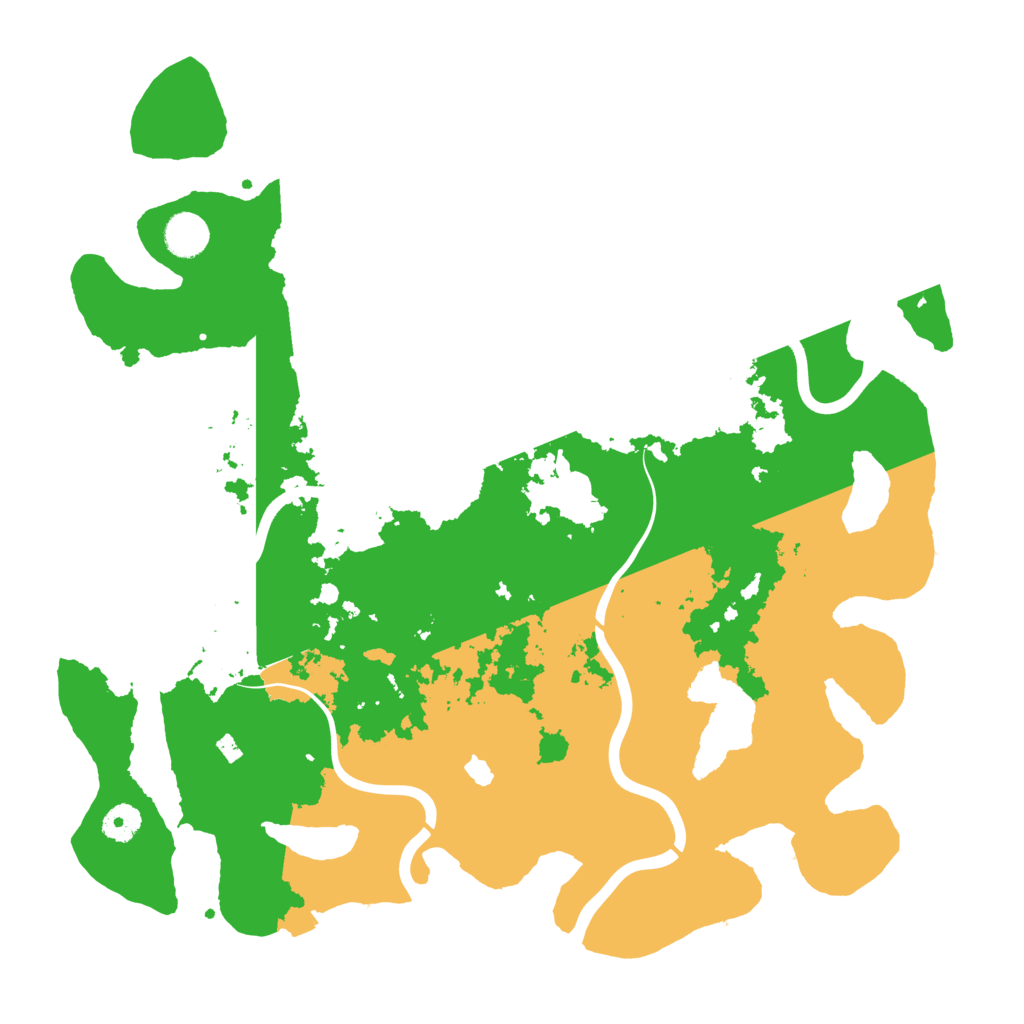 Biome Rust Map: Procedural Map, Size: 4096, Seed: 3444239